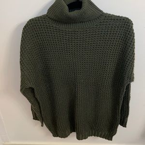 Divided H&M Sweater Dress Size S Color Green